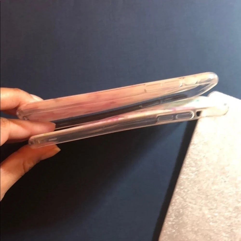 2 New Floral iPhone X Cell Phone Cases